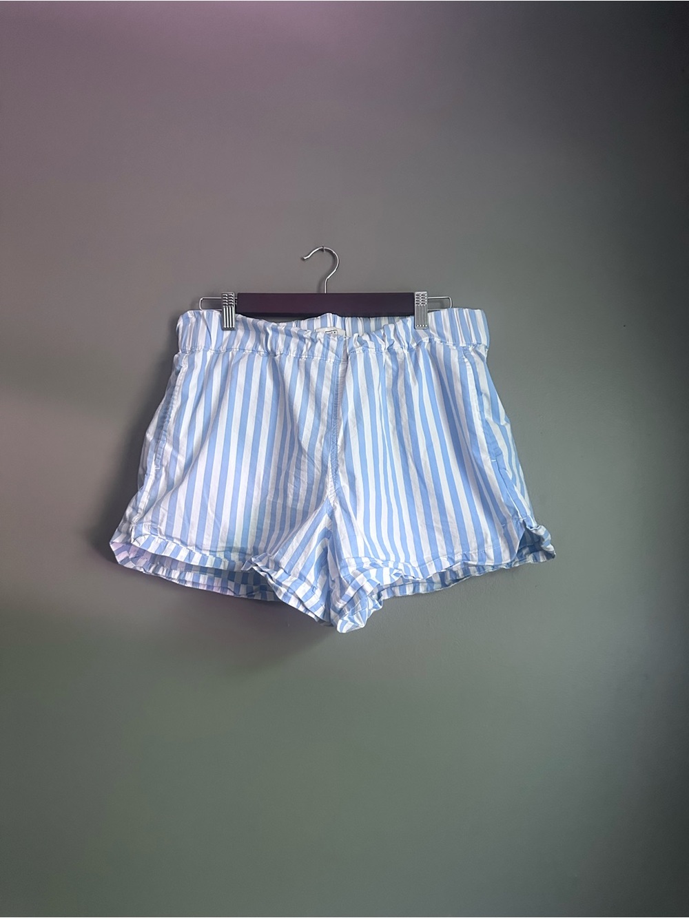 AYR Stripped Relaxed Fit Shorts Size Large (US) 14-16 (UK) The Staycation Short